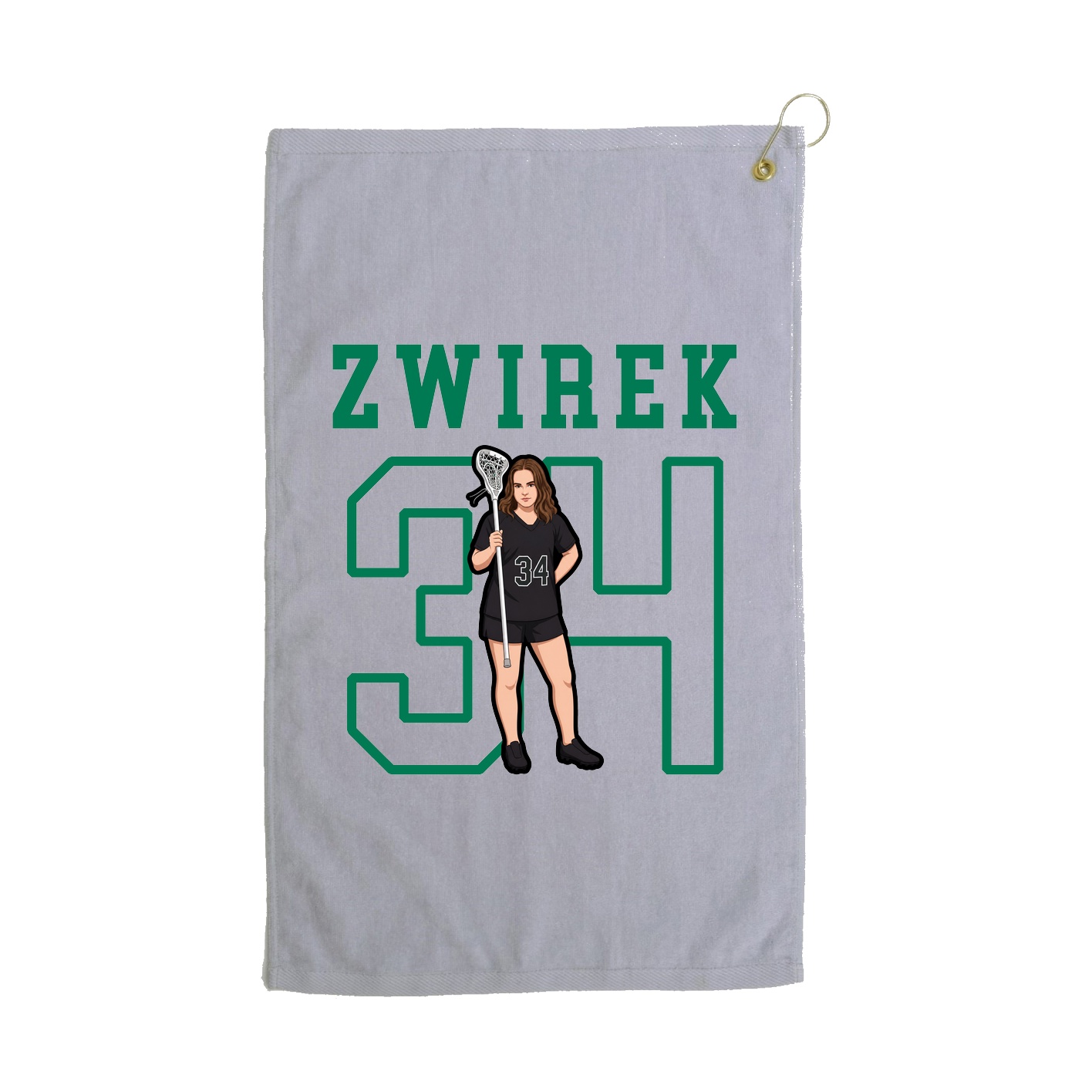 Golf Towel — Shirsey in Grey