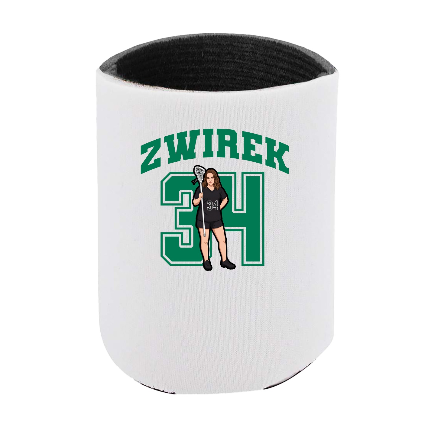 Can Holder — Number in White