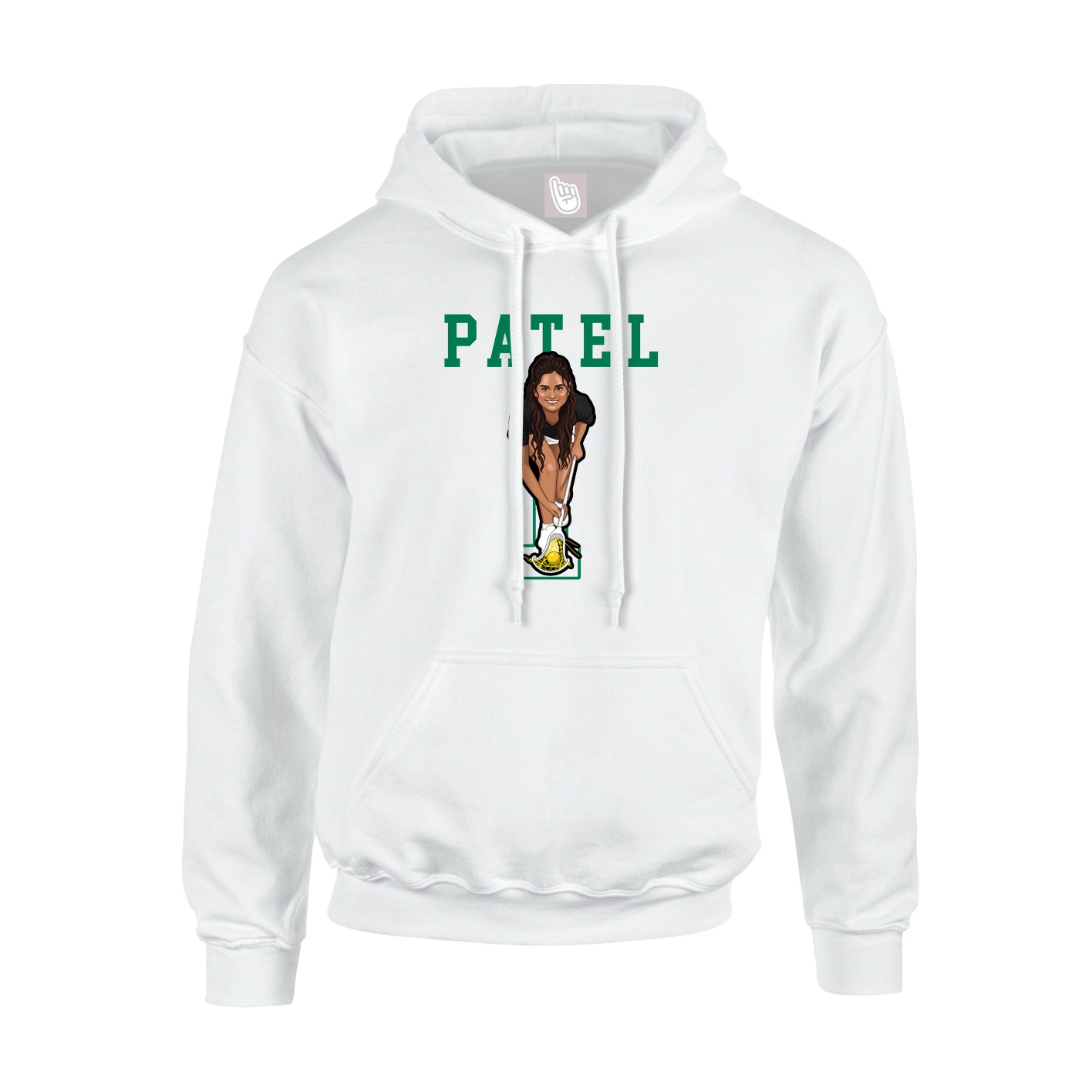 Youth Hoodie — Shirsey in White