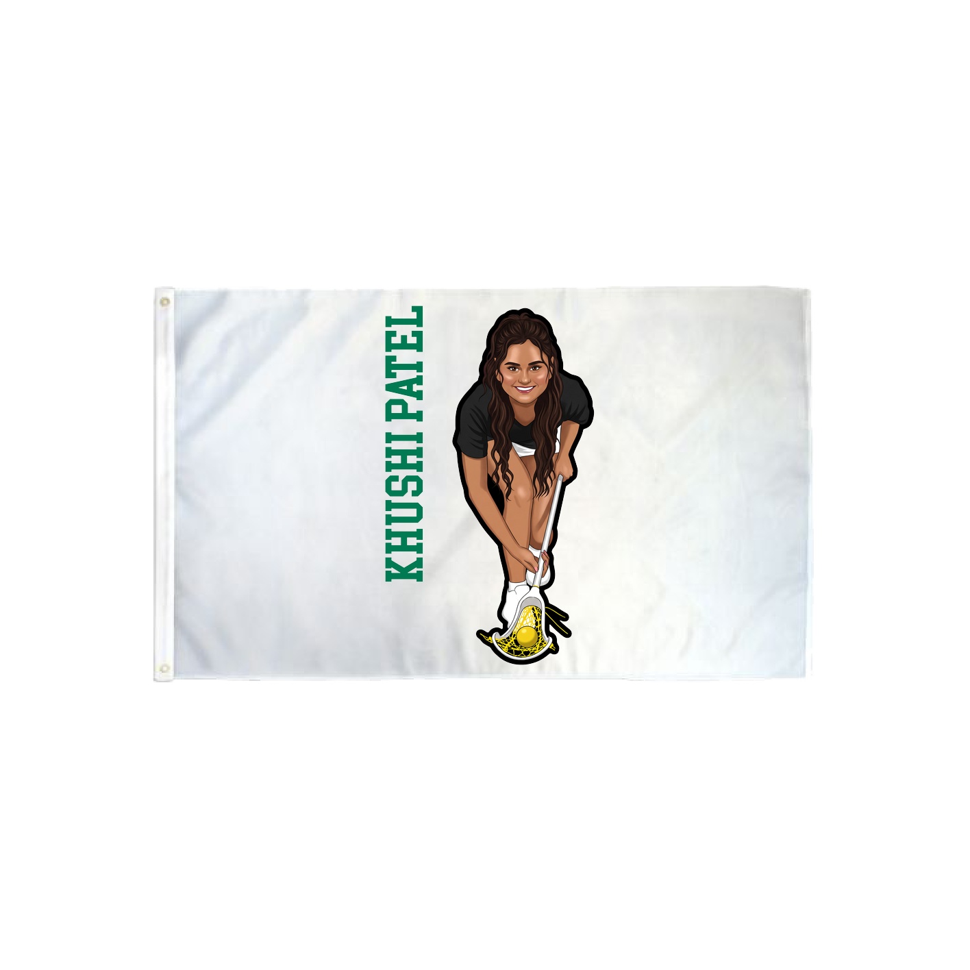 3x5 Flag — Name Vertical in Classic