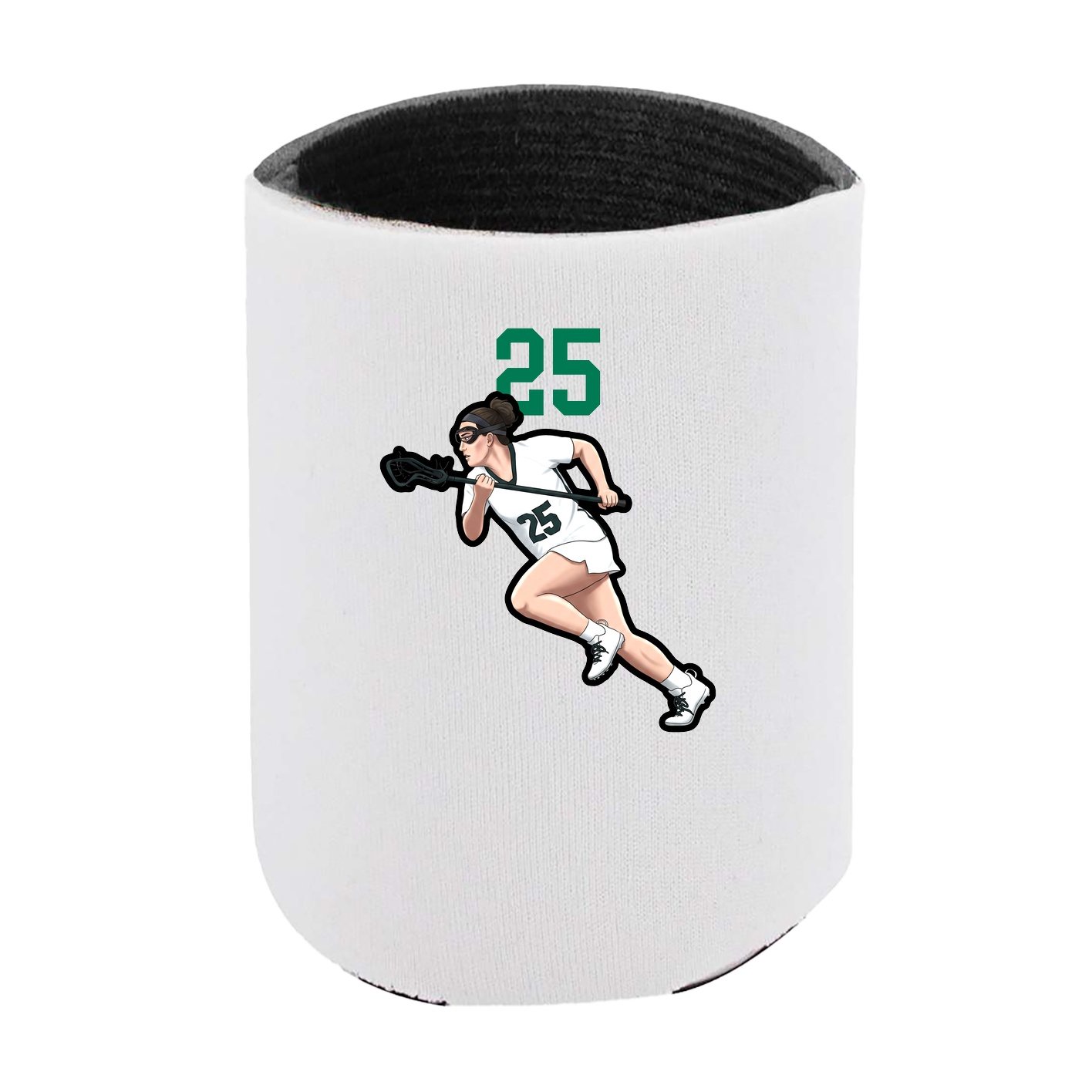 Can Holder — Number Top in White