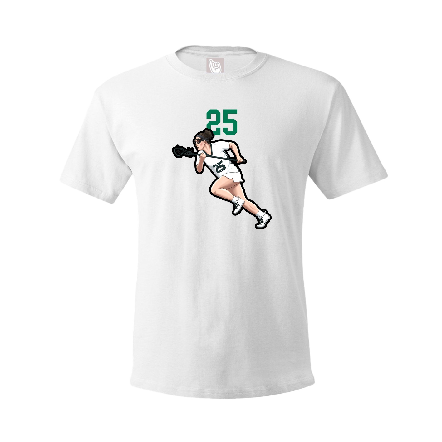 Tee — Number Top in White