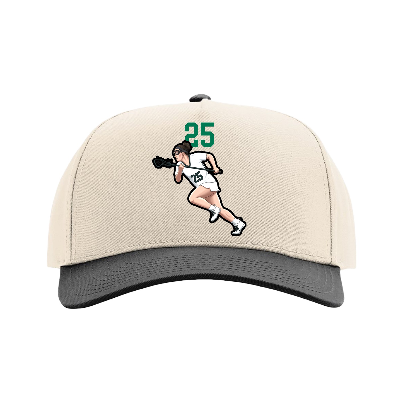 Full Fabric Five-Panel Champ Cap