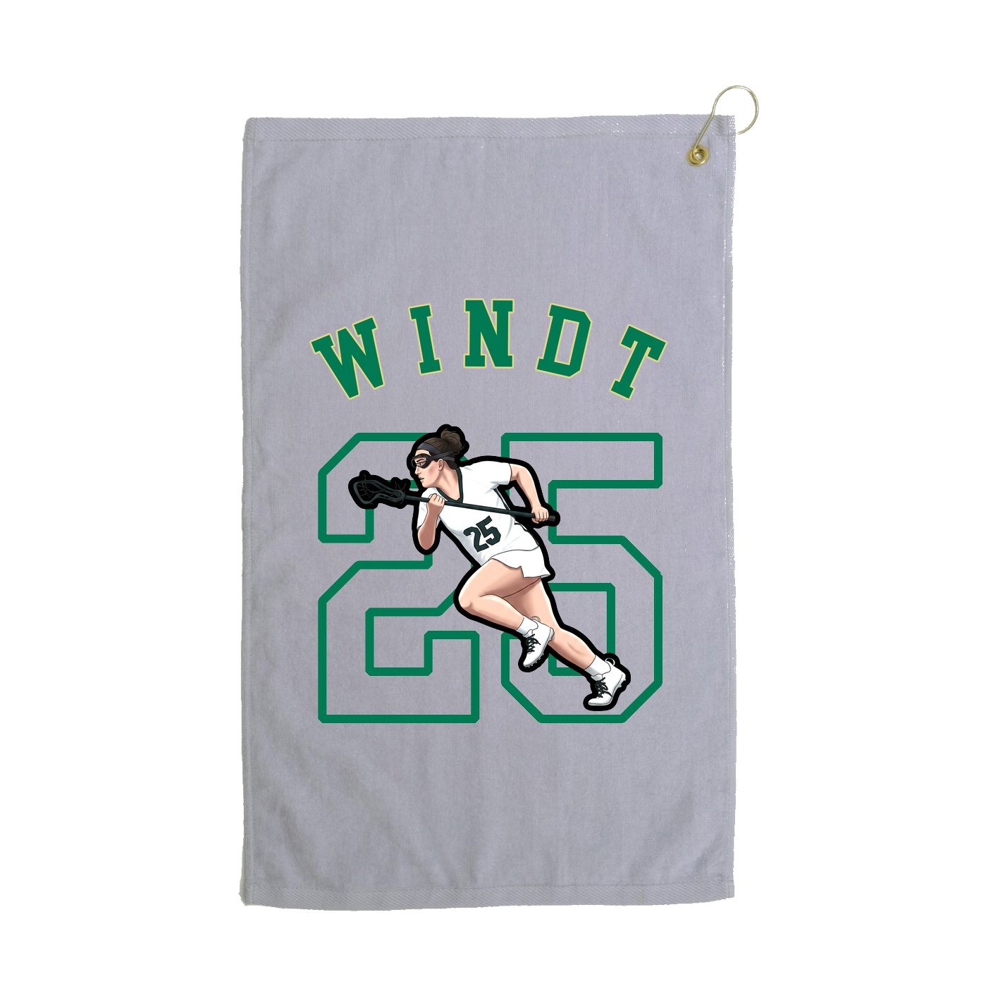Golf Towel — Shirsey Arch in Grey