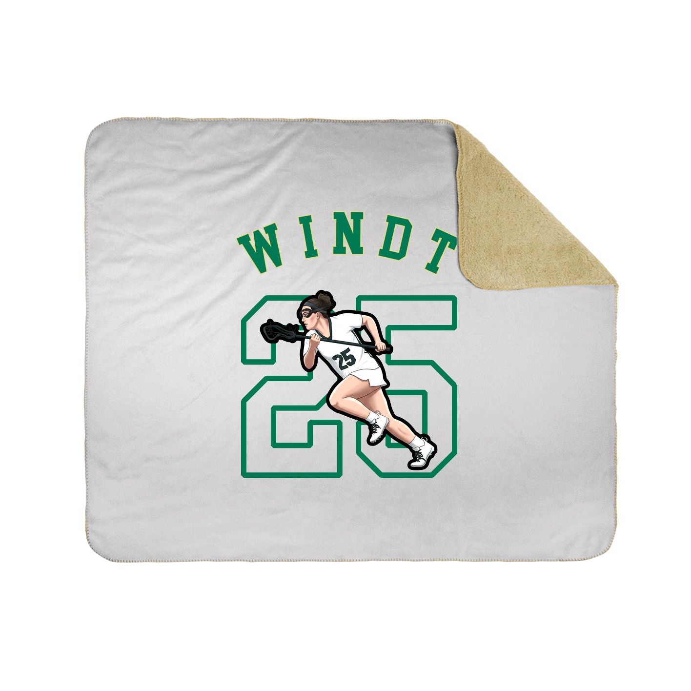 Throw Blanket — Shirsey Arch in White