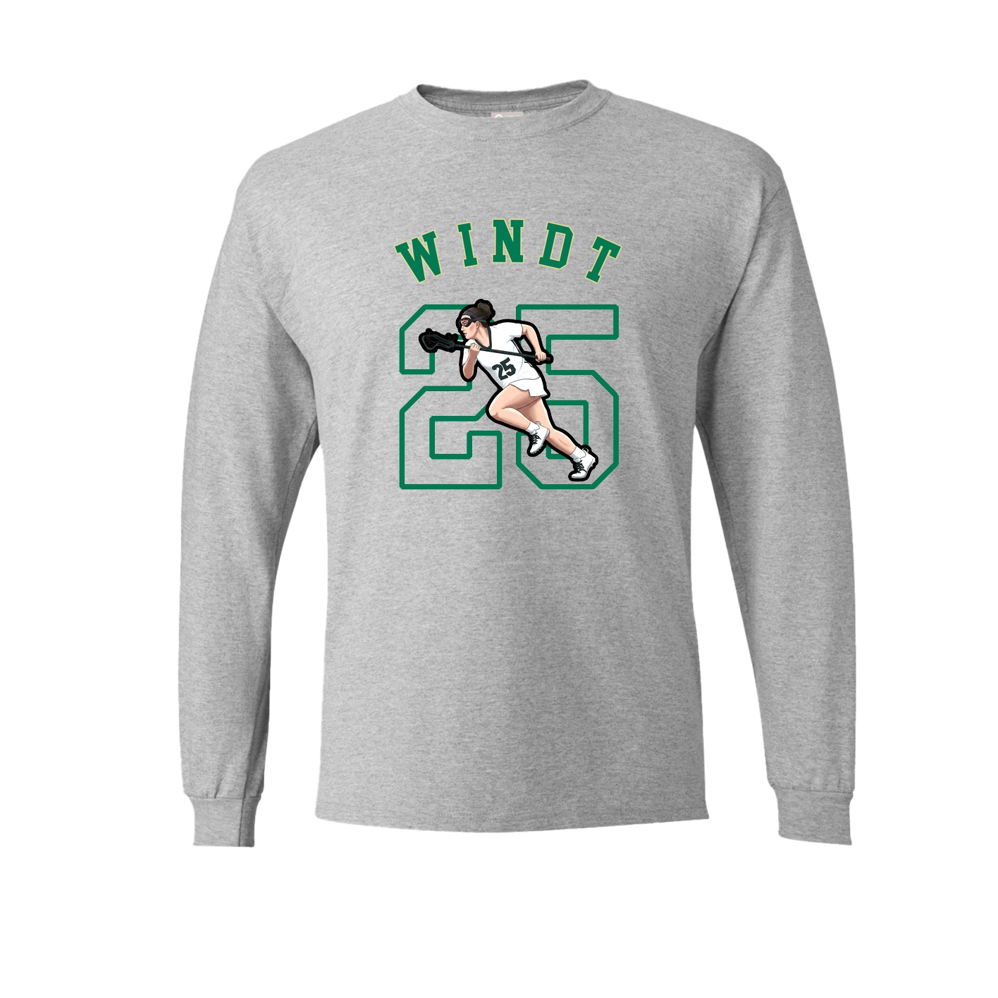 Long Sleeve Tee — Shirsey Arch in Grey
