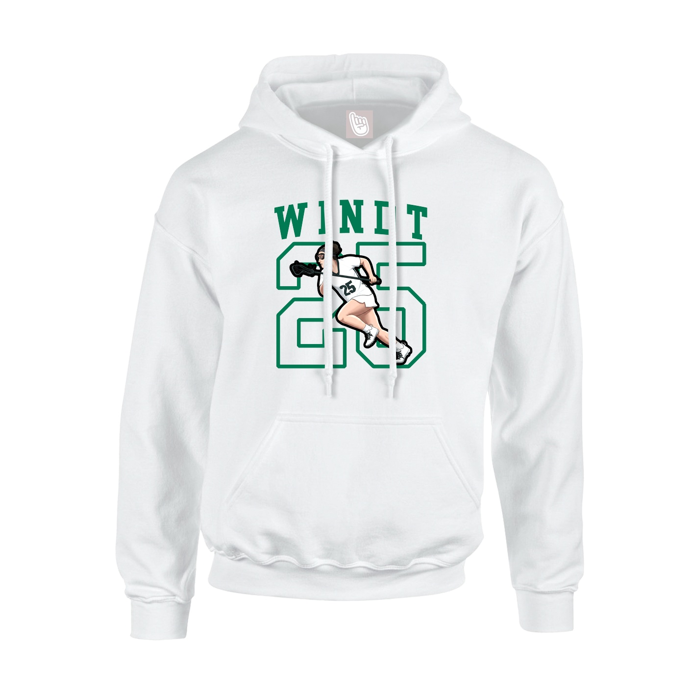 Youth Hoodie — Shirsey in White