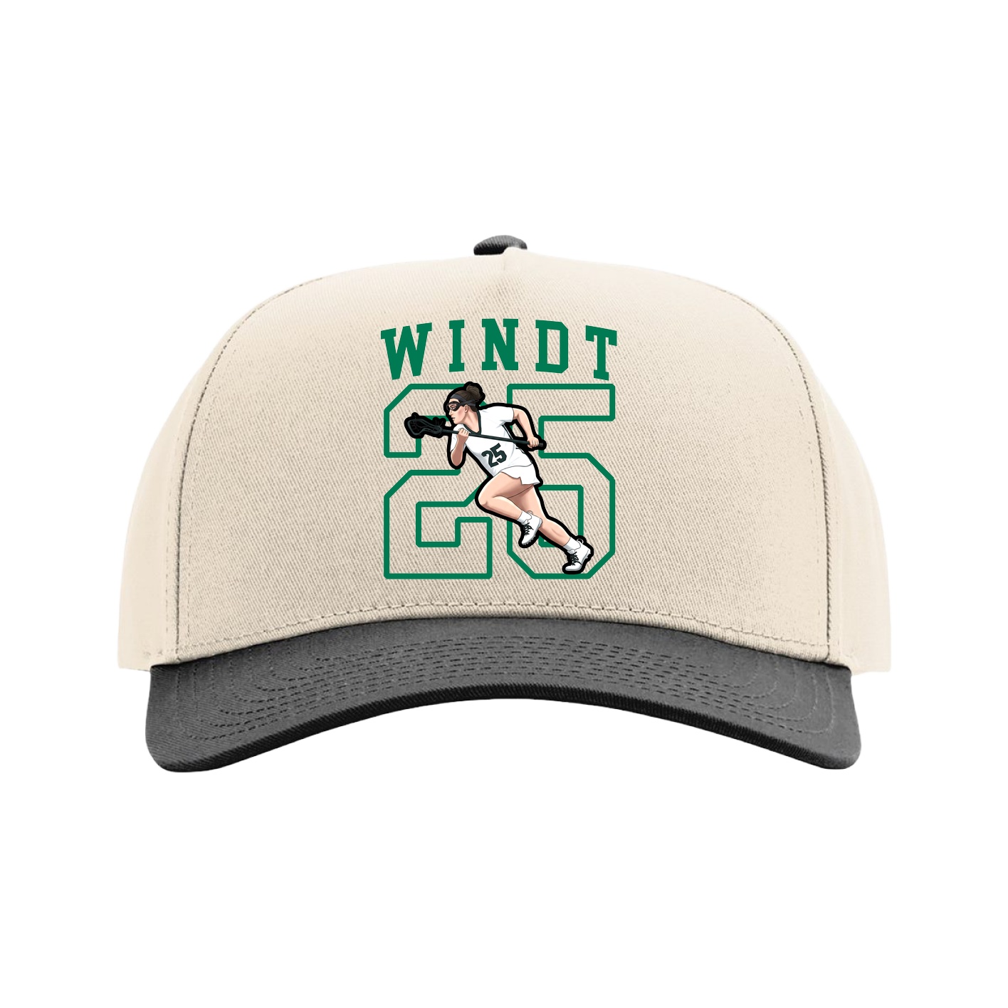 Full Fabric Five-Panel Champ Cap