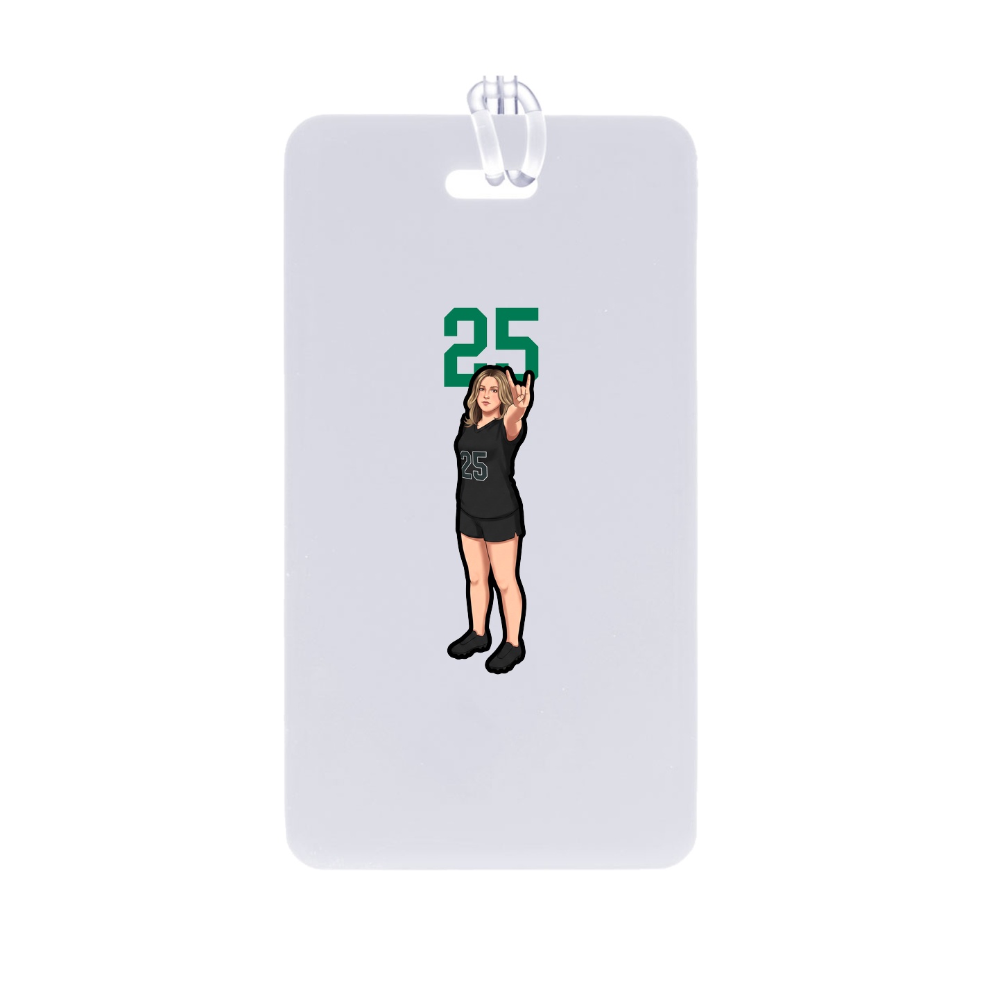 Bag Tag — Number Top in Classic