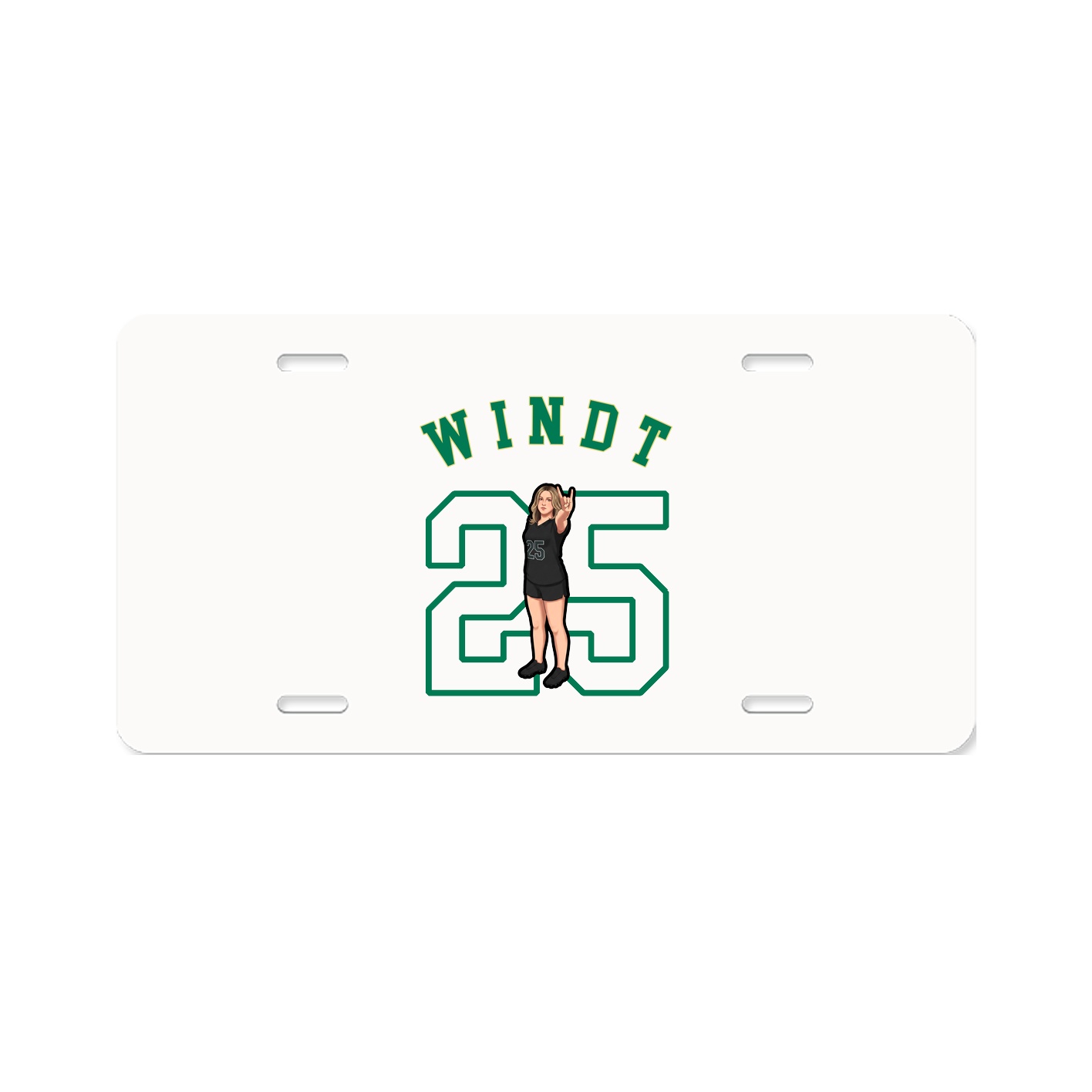License Plate — Shirsey Arch in Classic