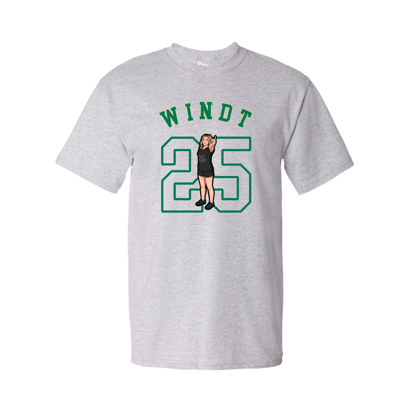 Youth Tee — Shirsey Arch in Grey