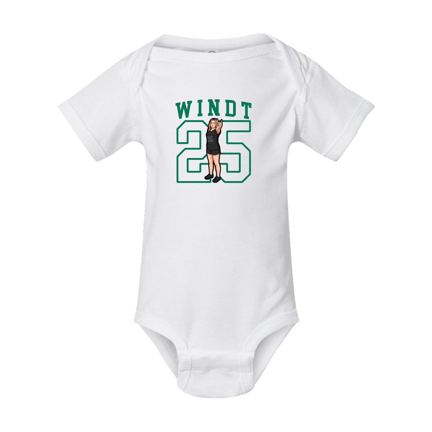 Baby Onesie — Shirsey in White