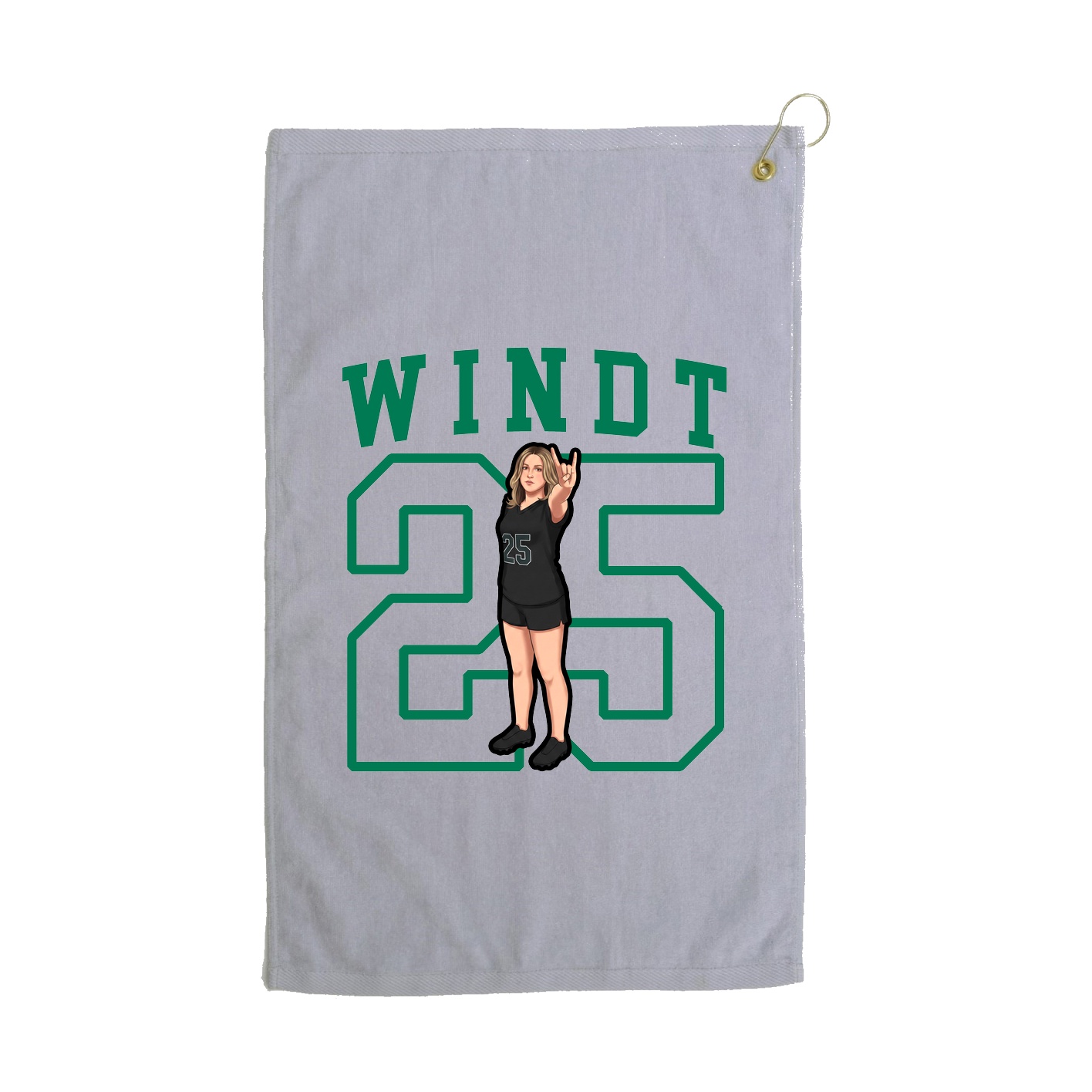 Golf Towel — Shirsey in Grey