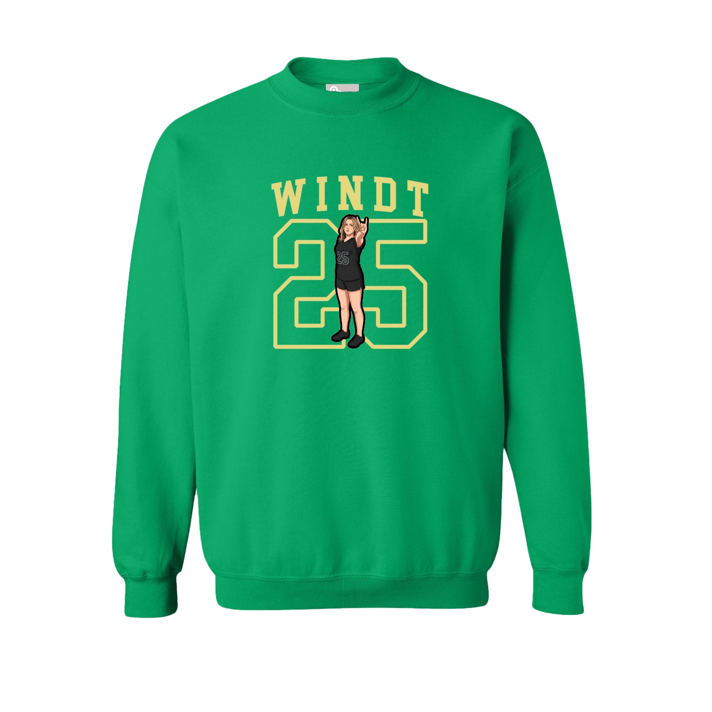 Fleece Crew — Shirsey in Green