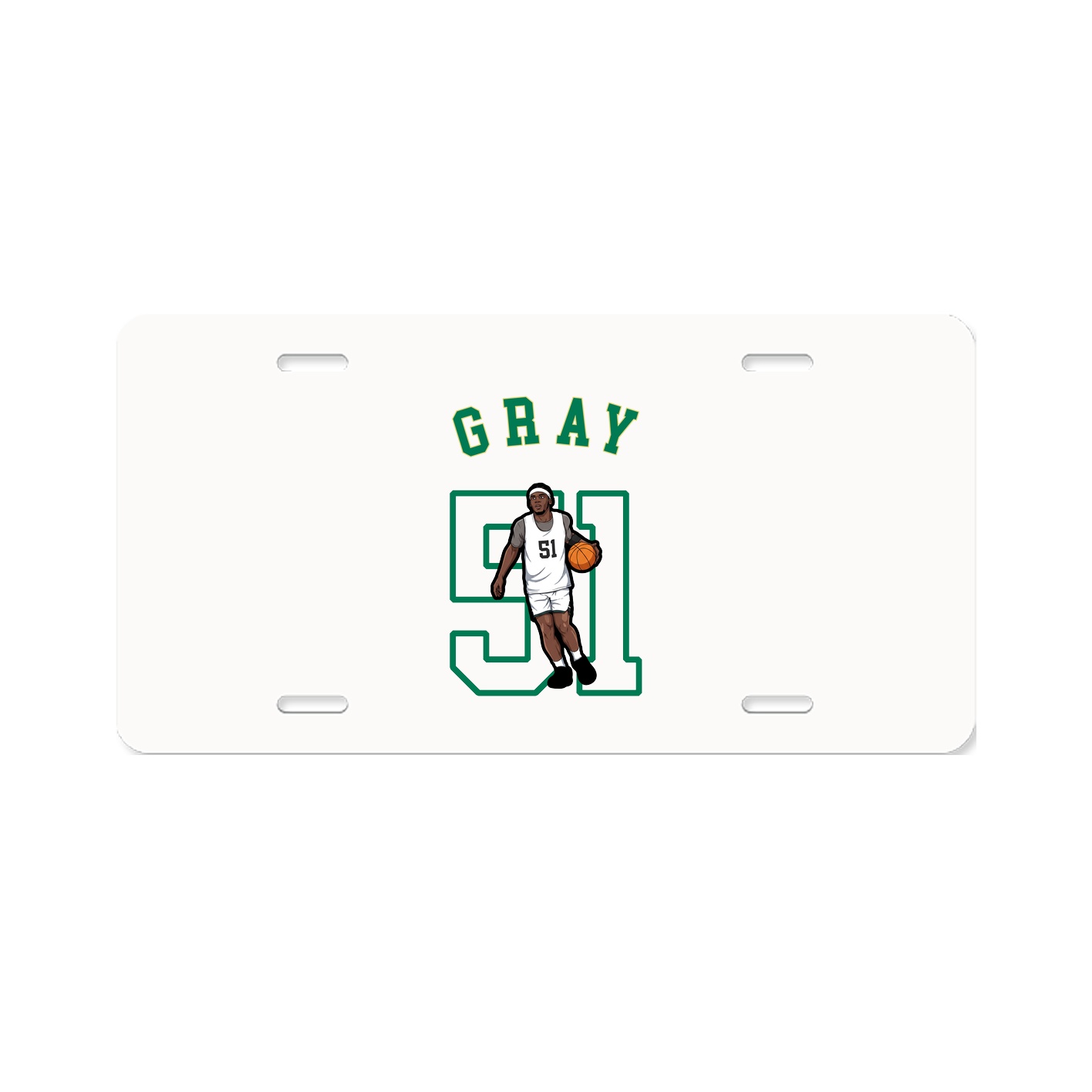 License Plate — Shirsey Arch in Classic