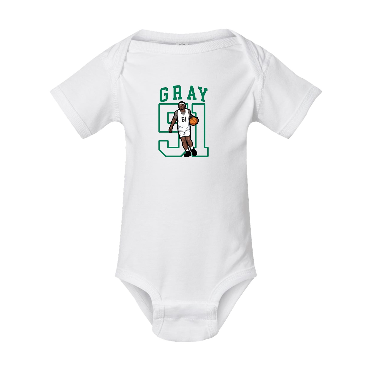 Baby Onesie — Shirsey in White