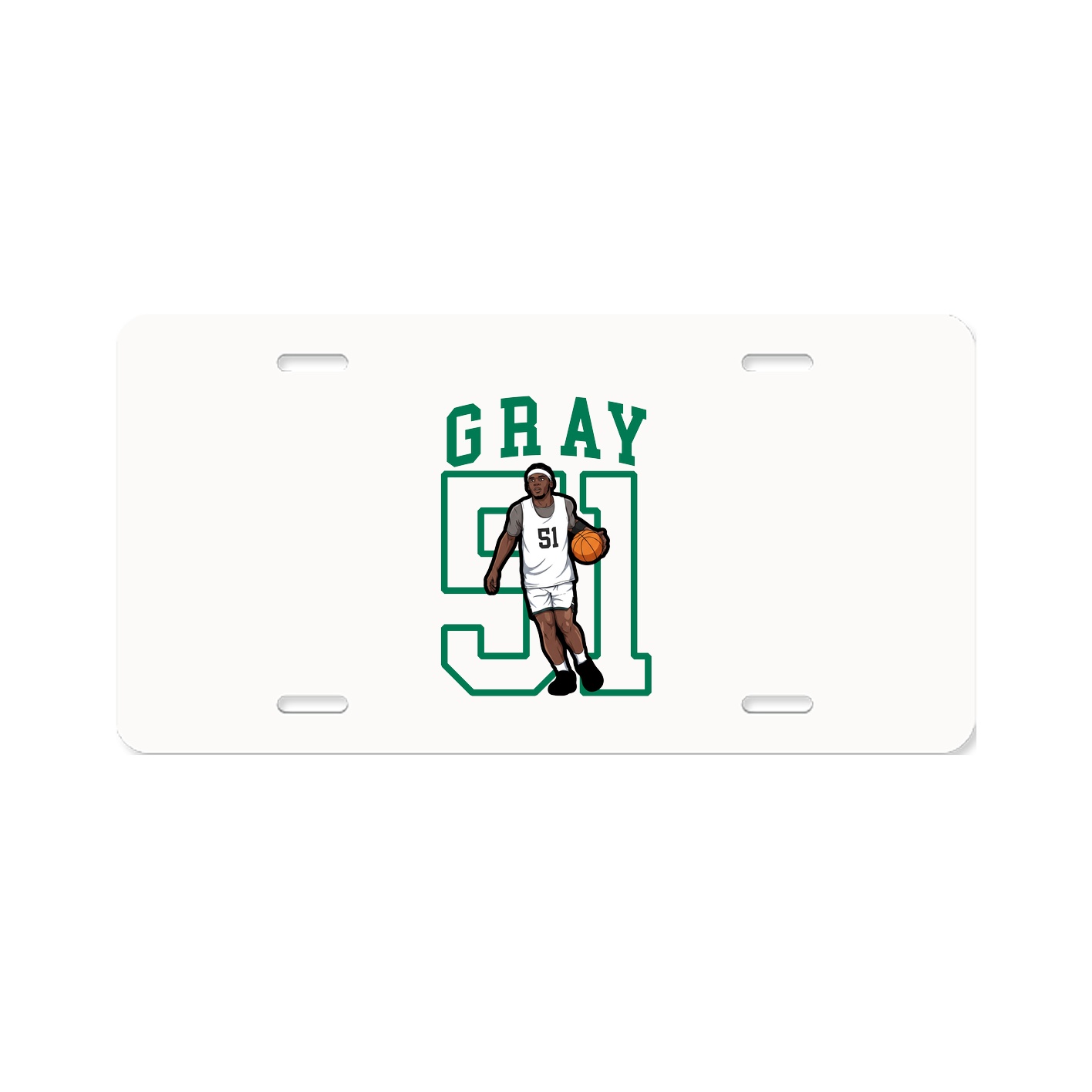 License Plate — Shirsey in Classic
