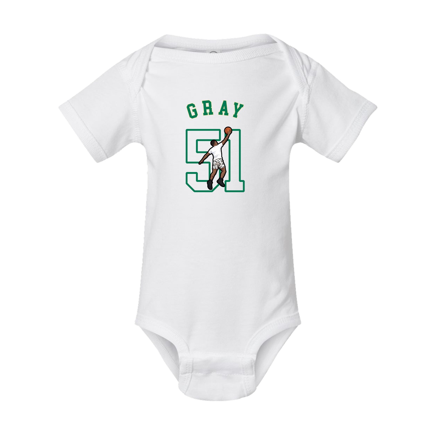 Baby Onesie — Shirsey Arch in White