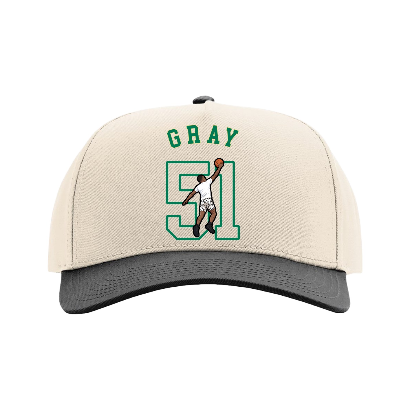 Full Fabric Five-Panel Champ Cap