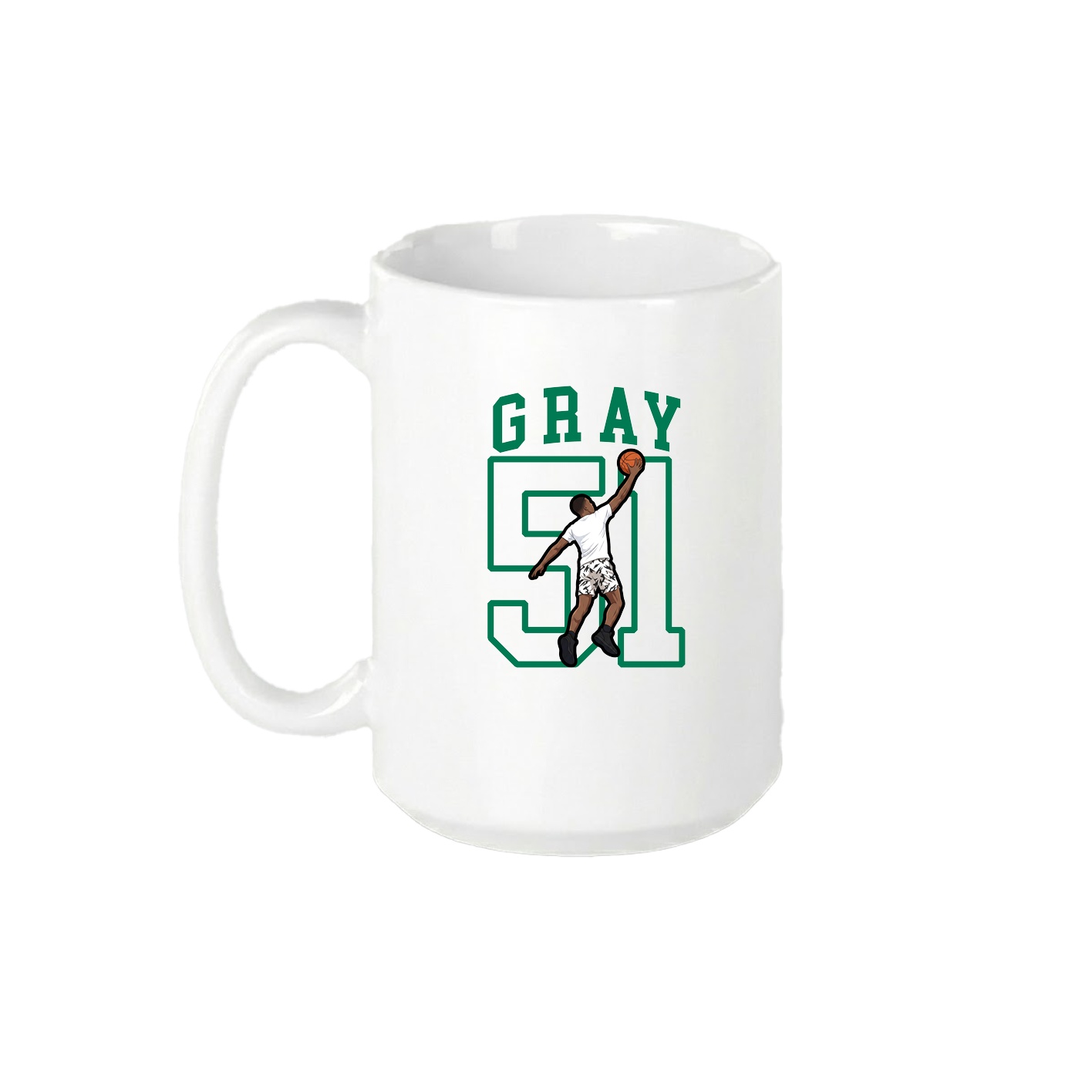 15oz Coffee Mug — Shirsey in White