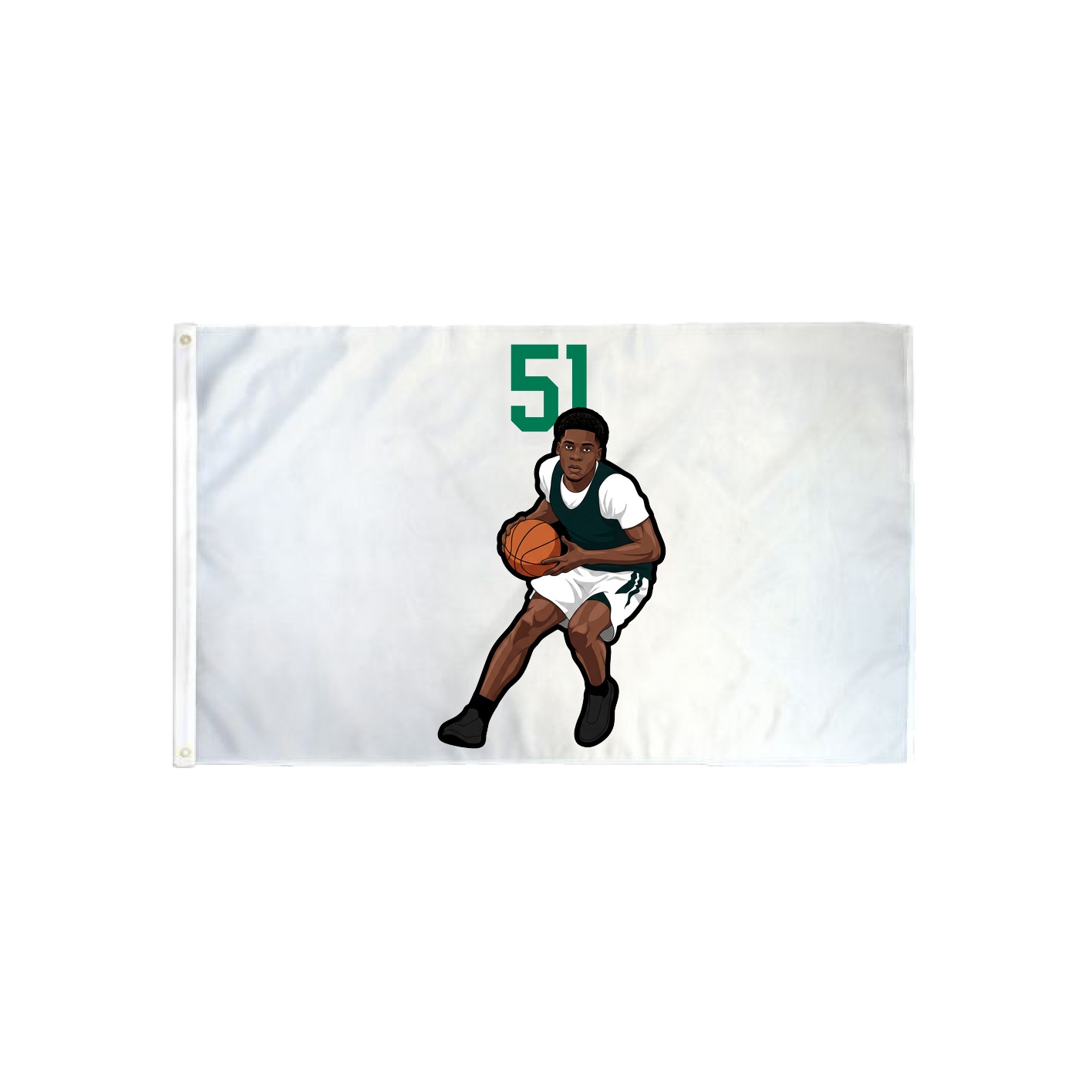 3x5 Flag — Number Top in Classic