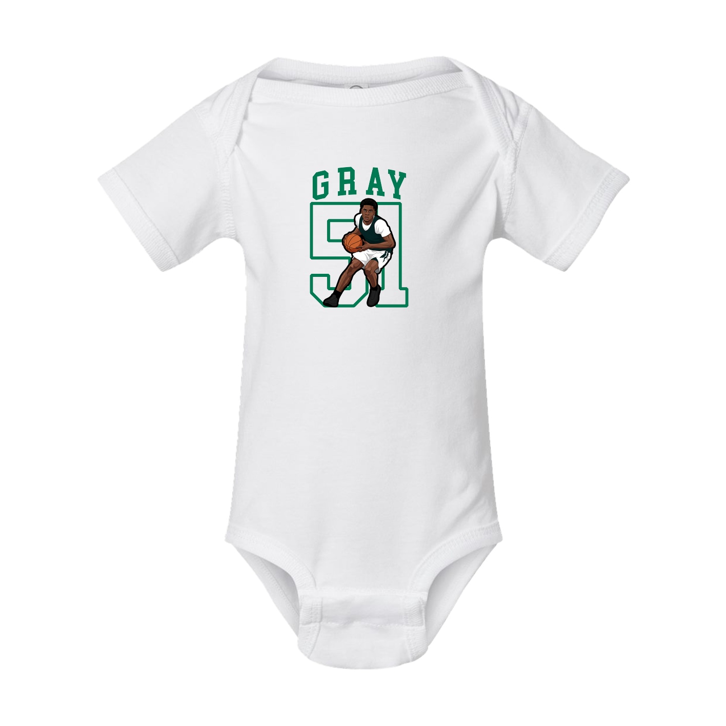 Baby Onesie — Shirsey in White
