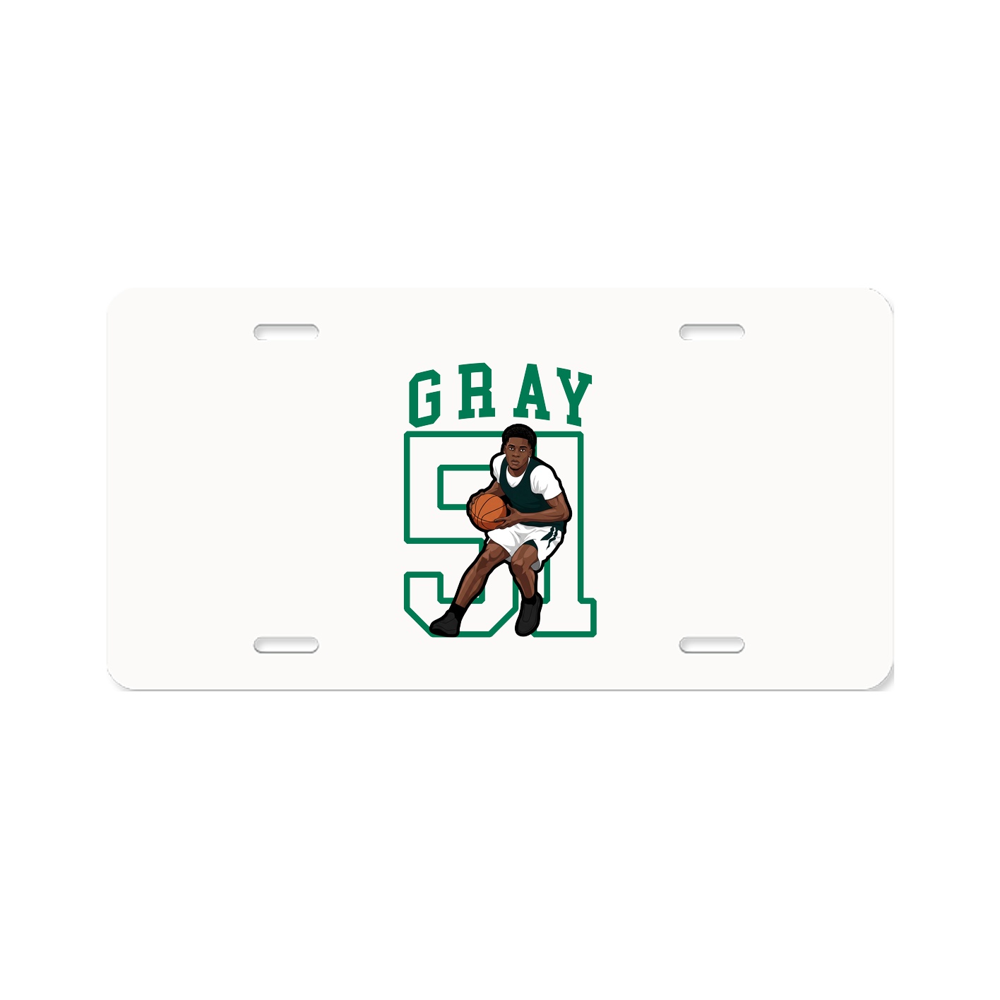 License Plate — Shirsey in Classic