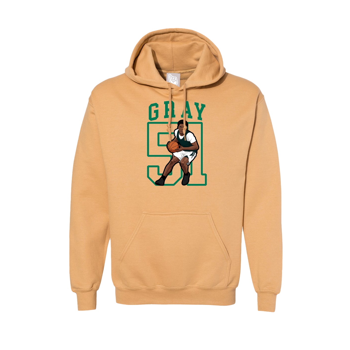 Hoodie — Shirsey in Vegas Gold