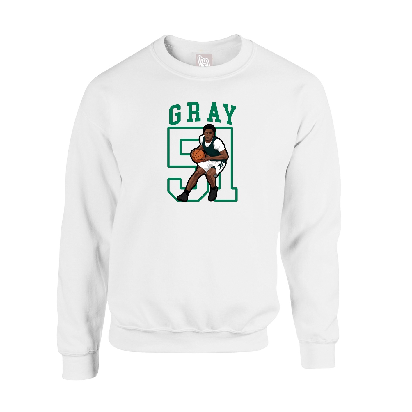 Fleece Crew — Shirsey in White