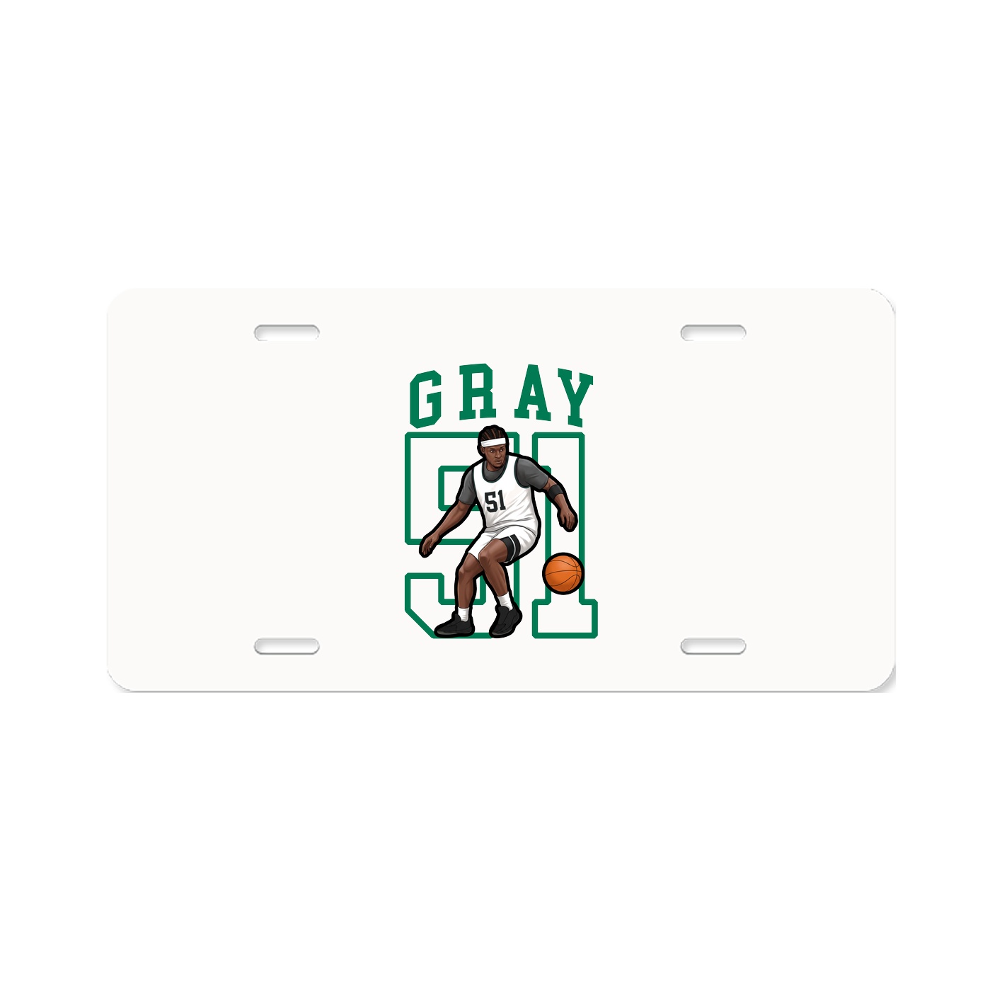 Aluminum License Plate
