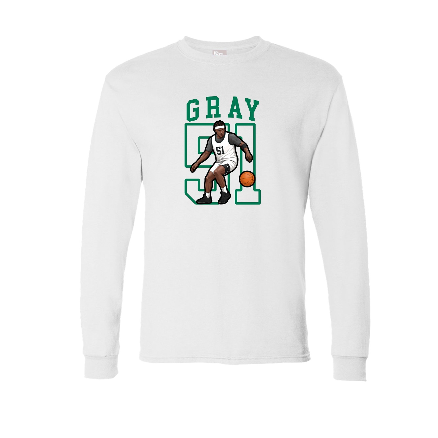 Long Sleeve Tee — Shirsey in White