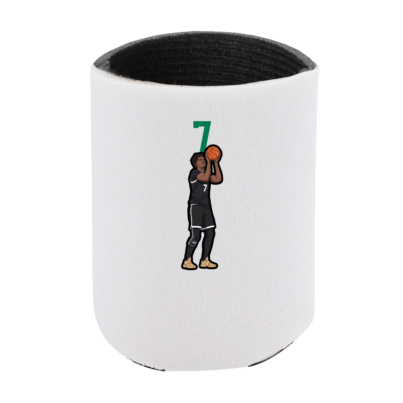 Can Holder — Number Top in White