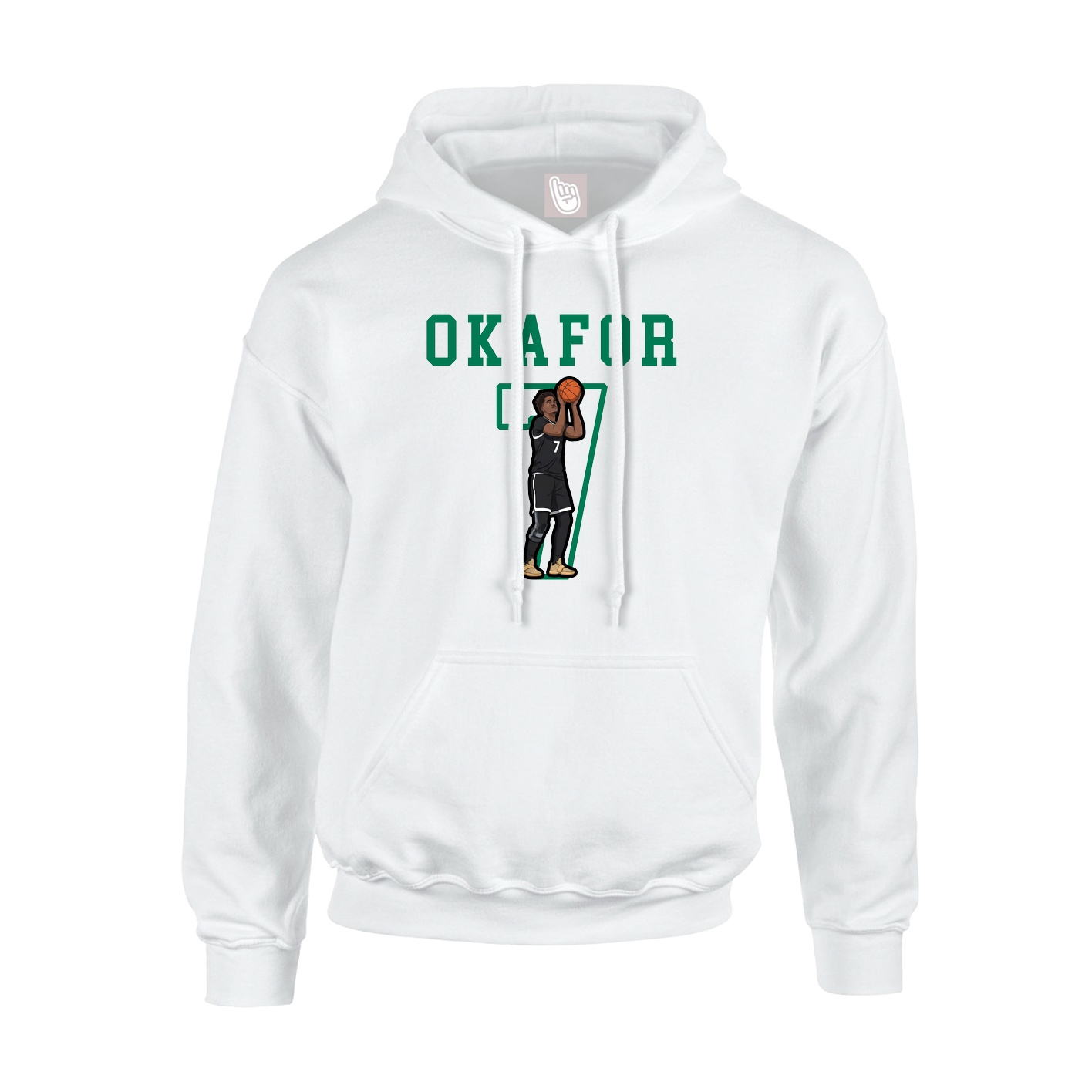 Youth Hoodie — Shirsey in White