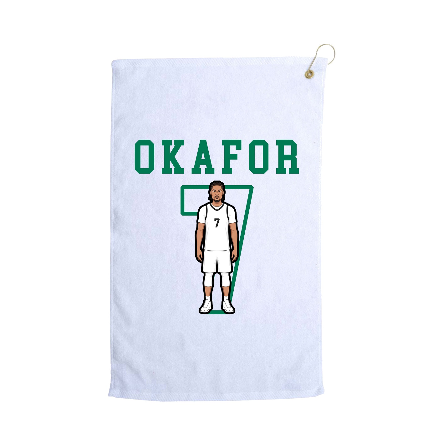 Golf Towel — Shirsey in White