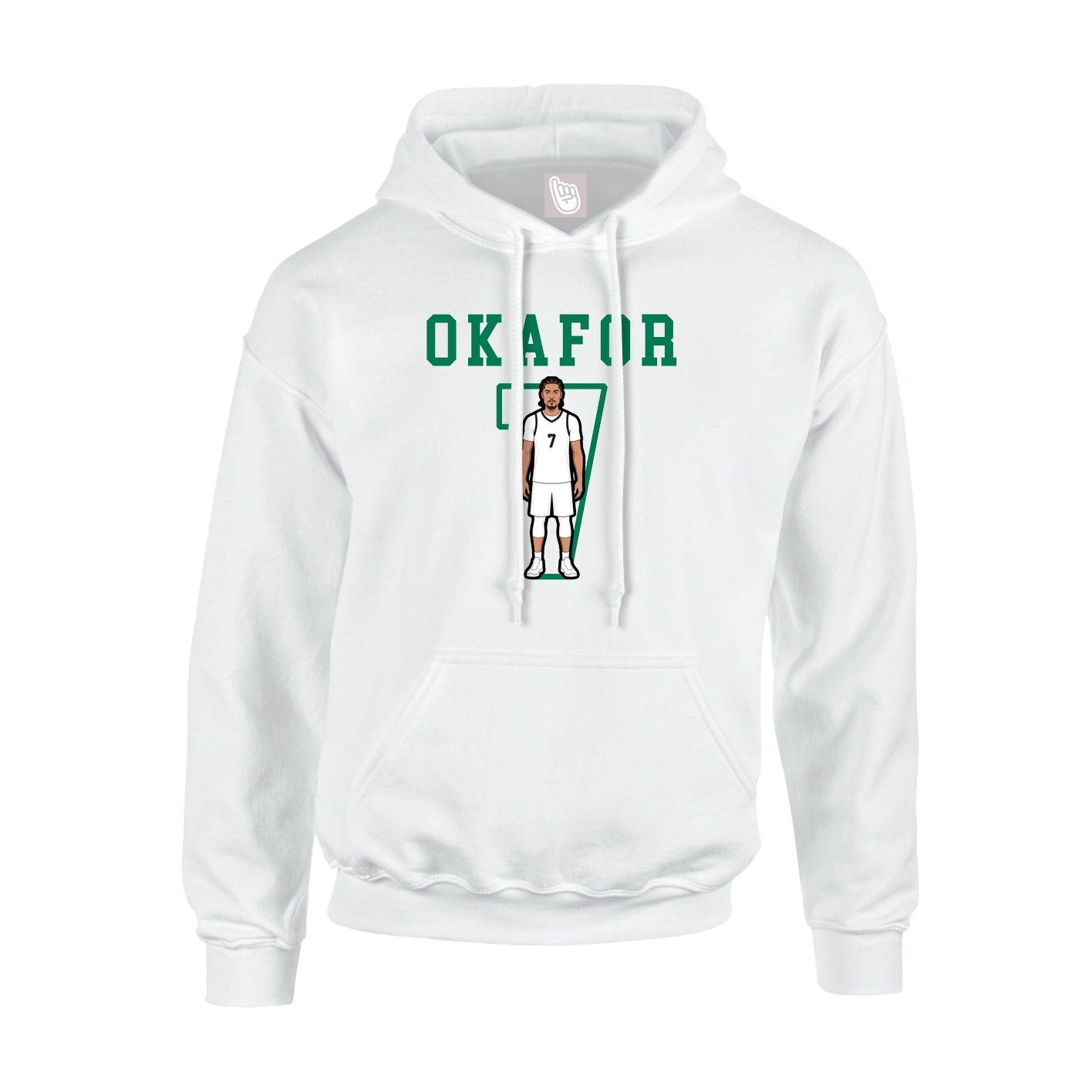 Youth Hoodie — Shirsey in White