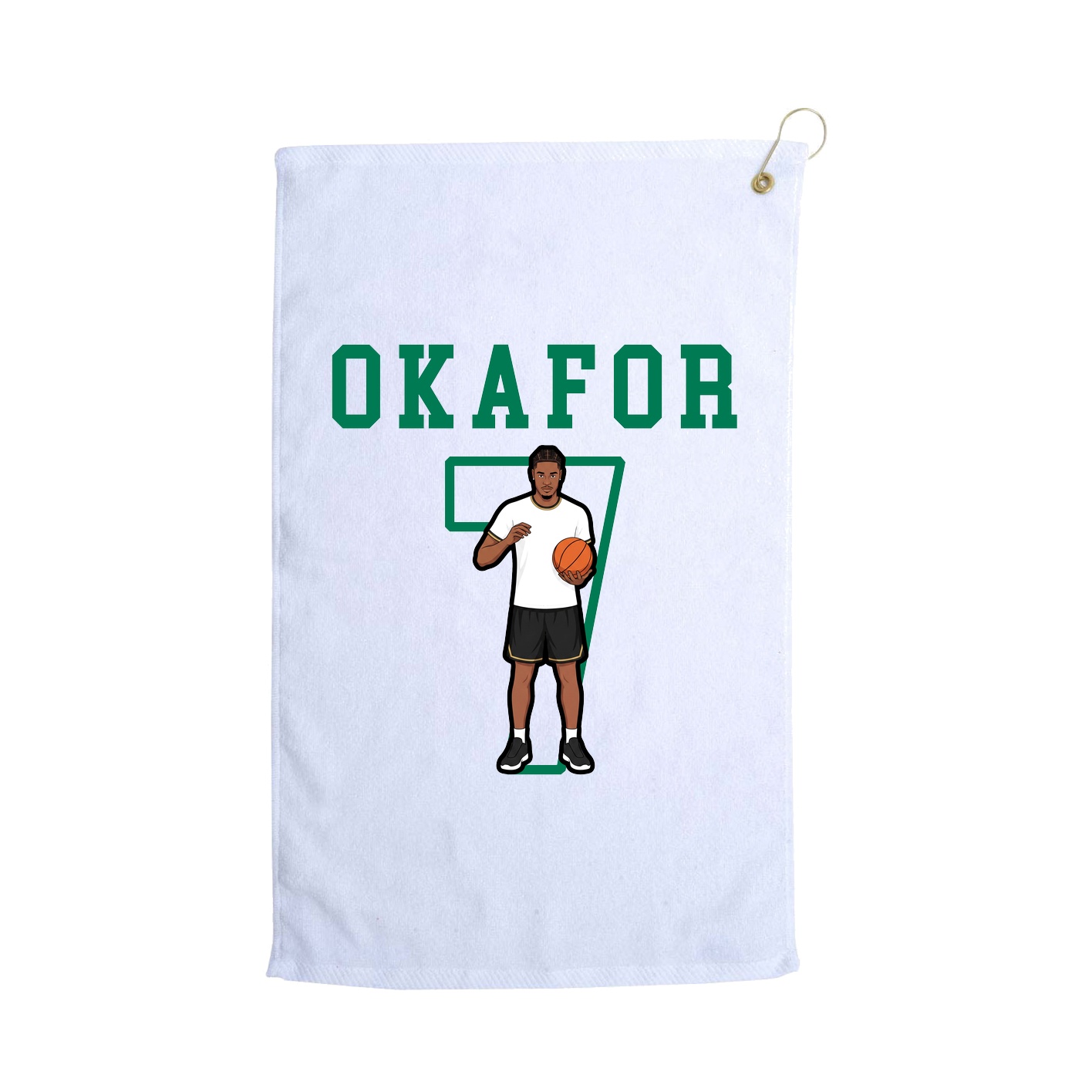 Golf Towel — Shirsey in White