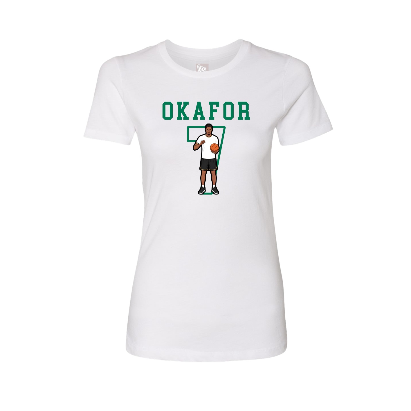 Fitted Women's Tee — Shirsey in White