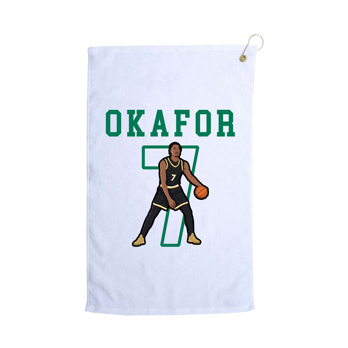 Golf Towel — Shirsey in White