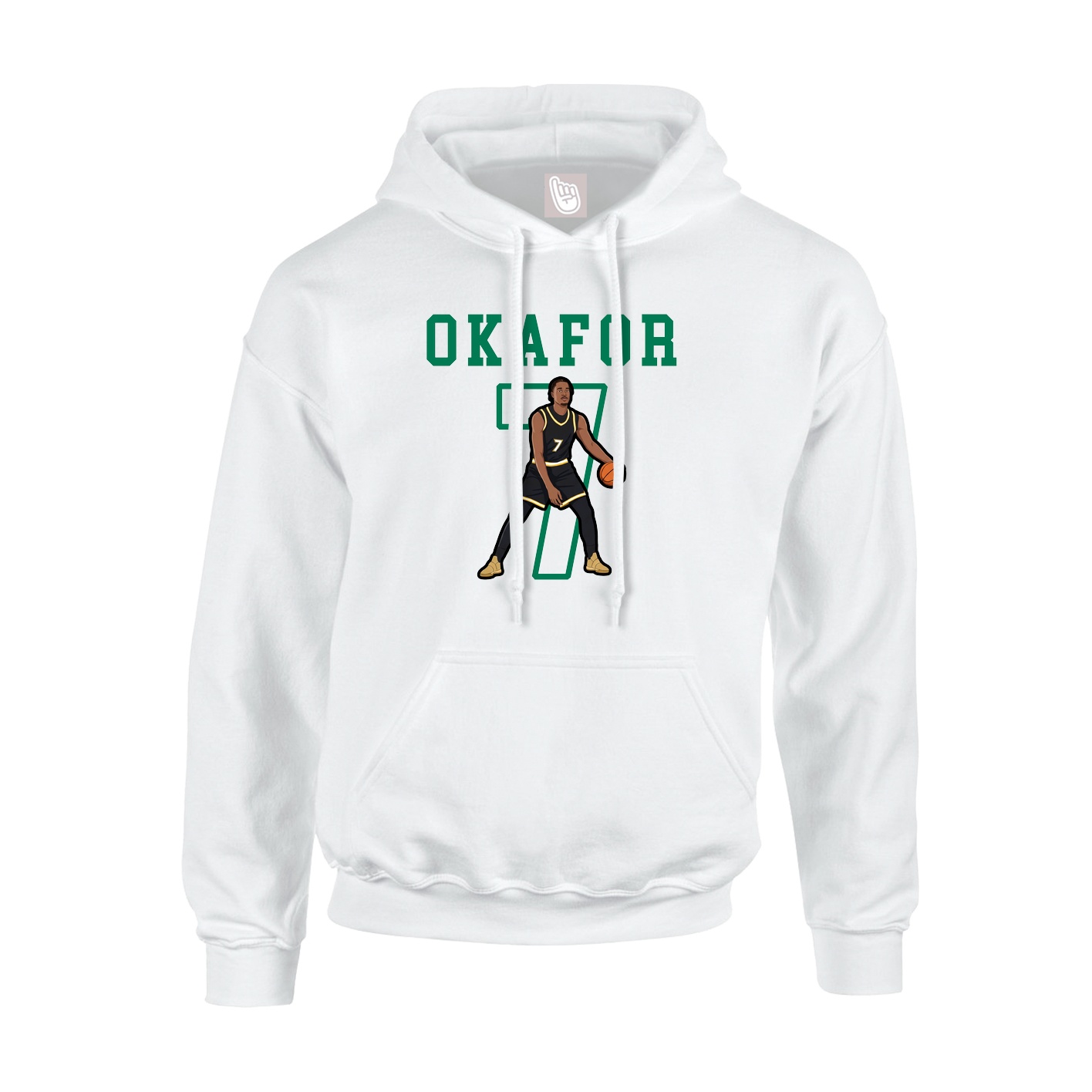 Hoodie — Shirsey in White