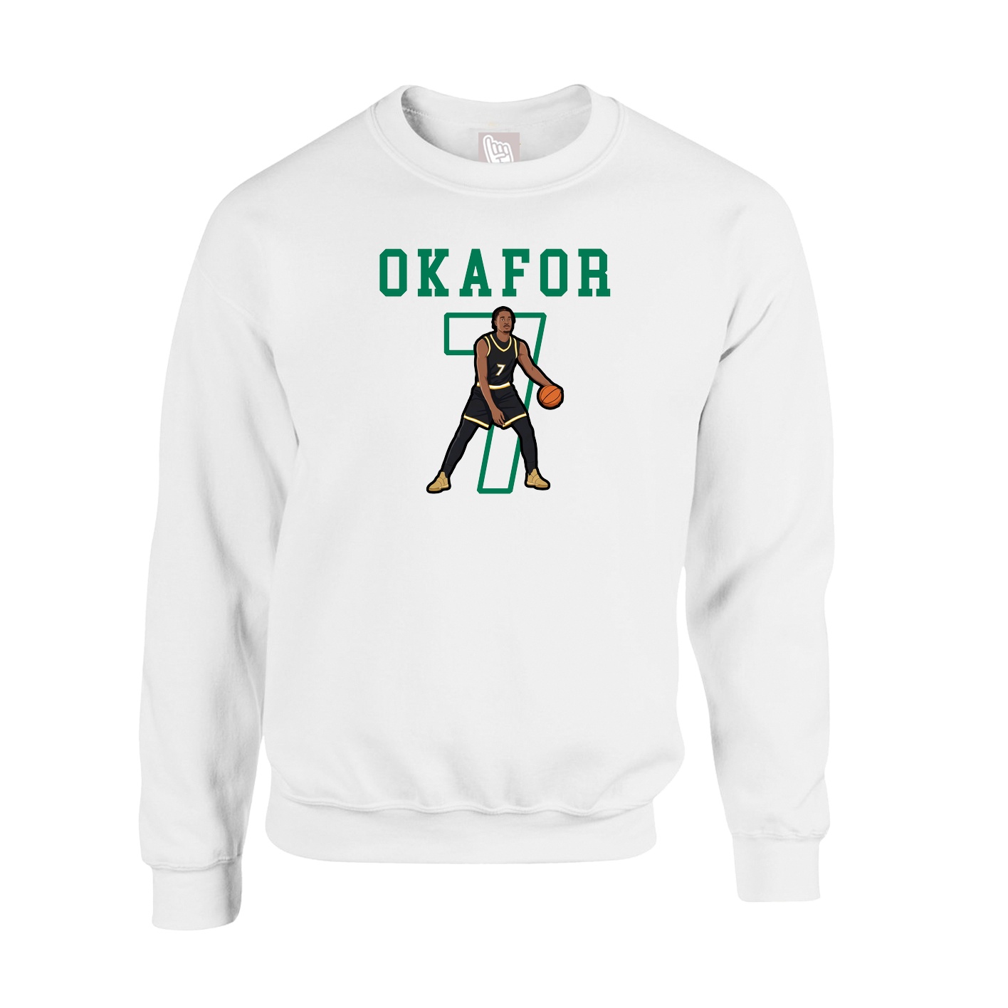 Fleece Crew — Shirsey in White