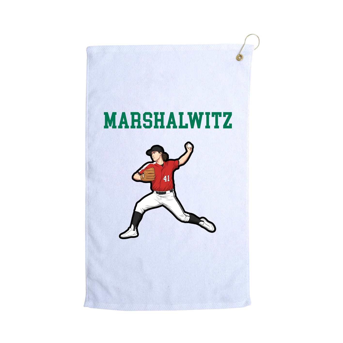 Golf Towel — Shirsey in White