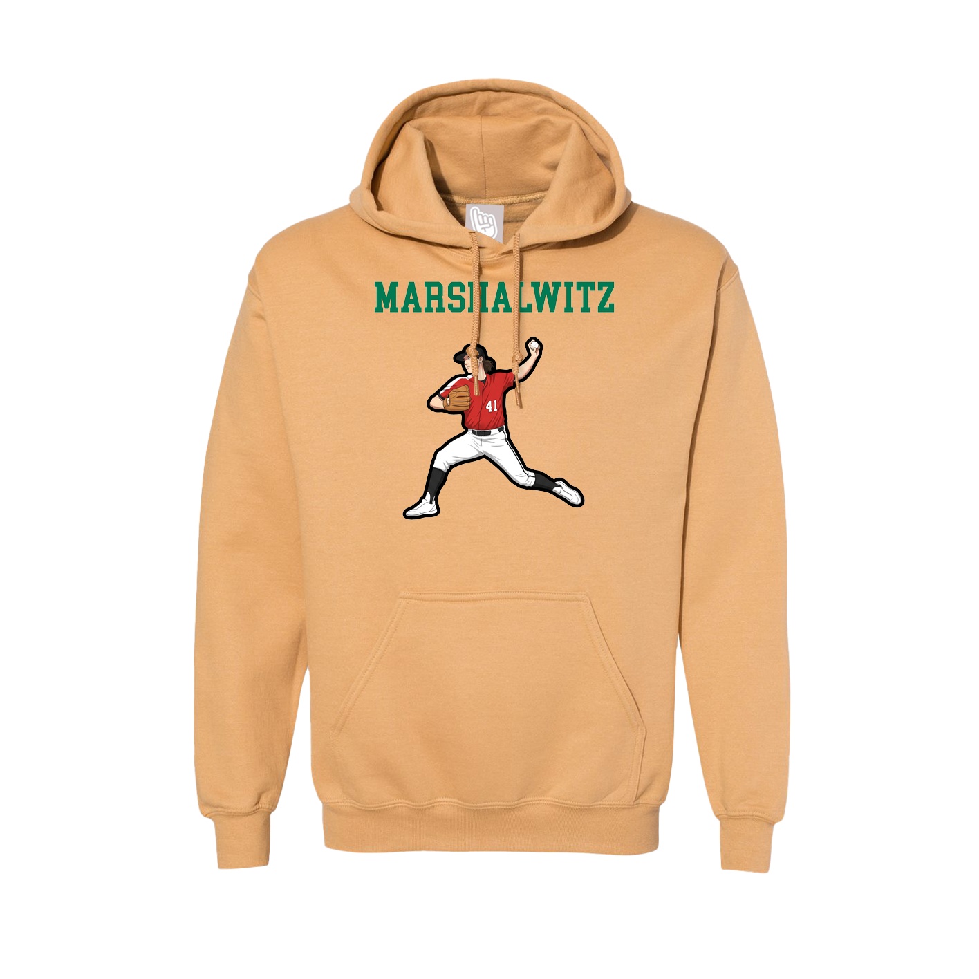Hoodie — Shirsey in Vegas Gold