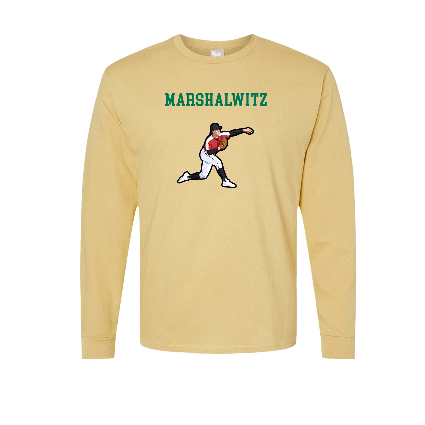 Long Sleeve Tee — Shirsey in Vegas Gold