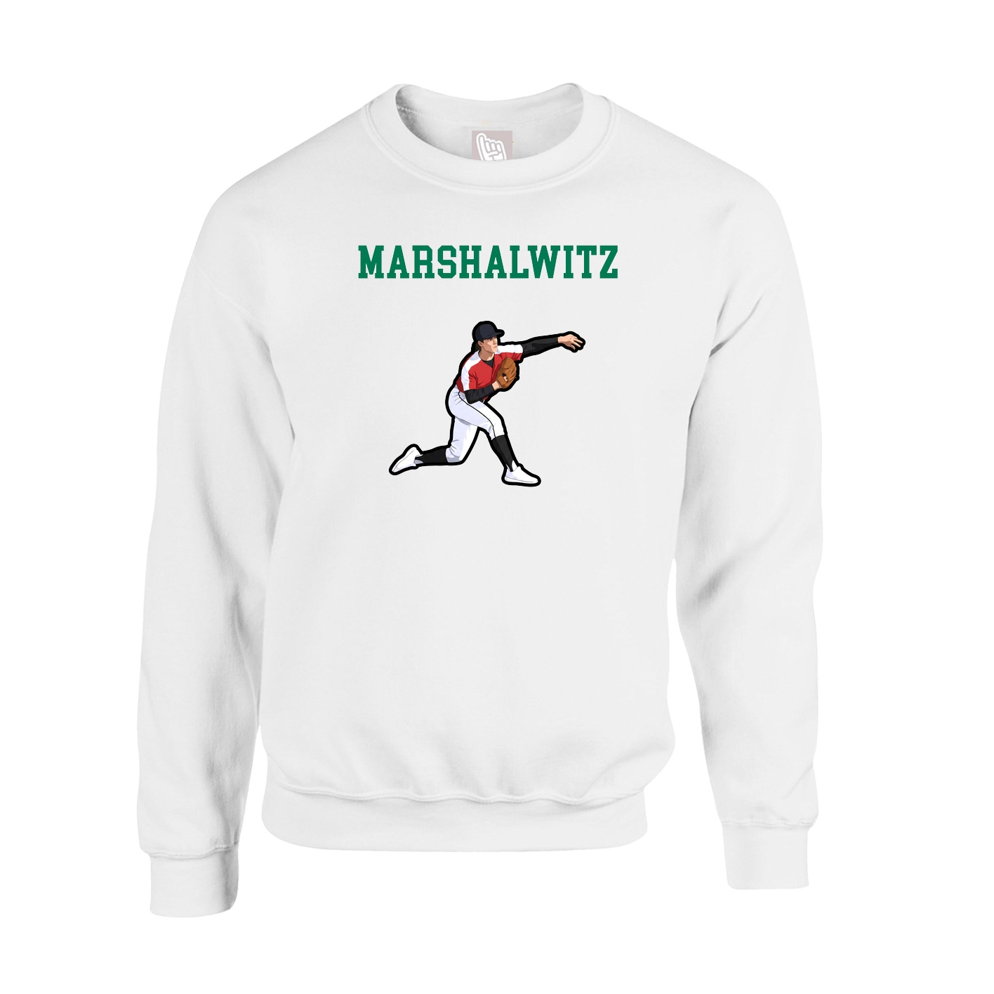 Fleece Crew — Shirsey in White