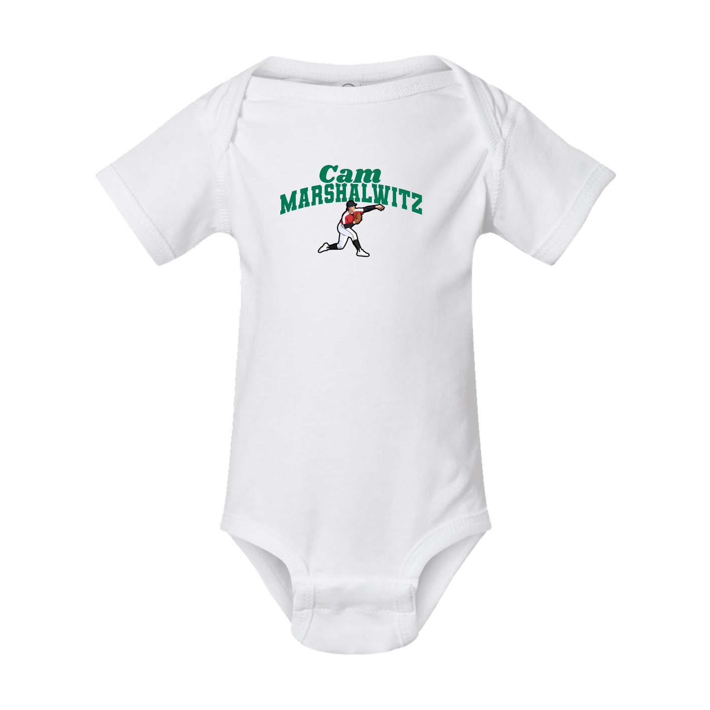 Baby Onesie — Signature Arch in White