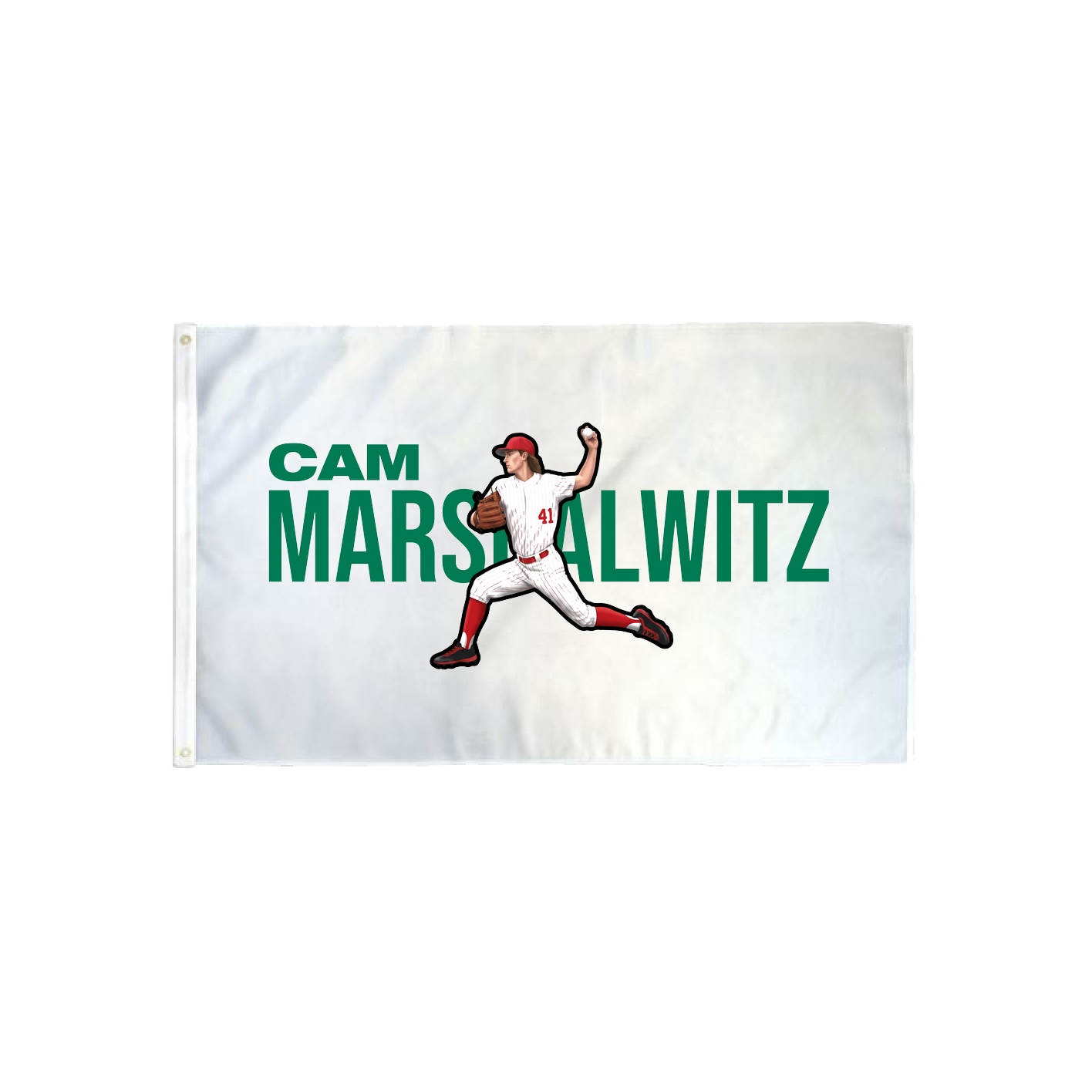 3x5 Flag — Player Name in Classic