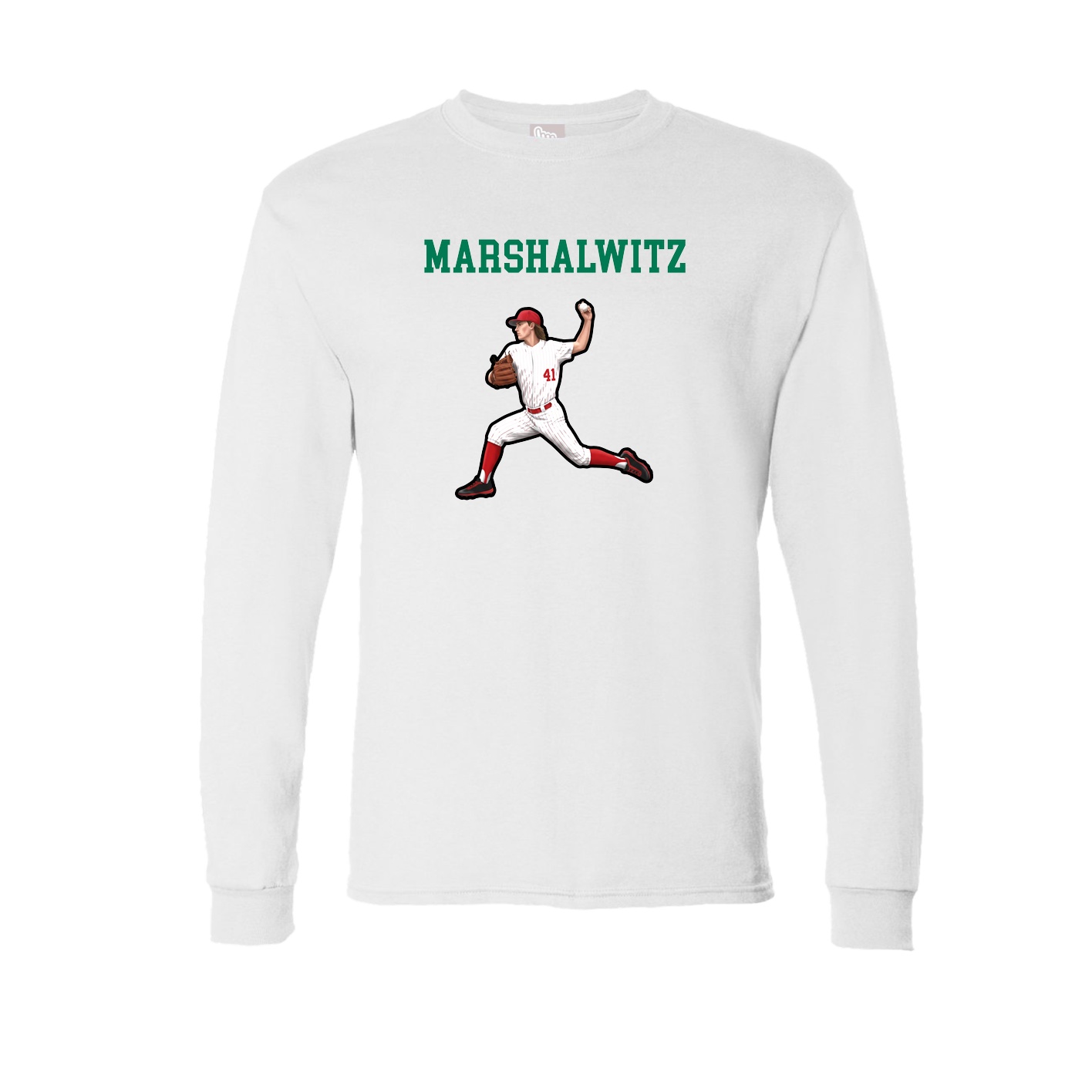 Long Sleeve Tee — Shirsey in White