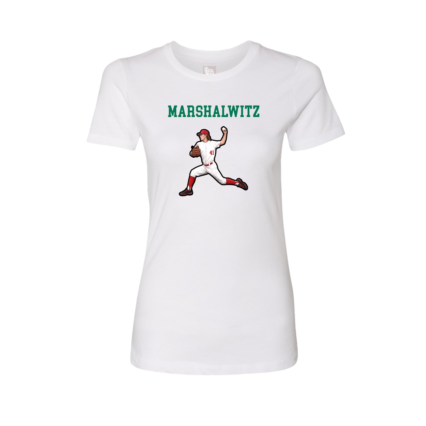 Fitted Women's Tee — Shirsey in White