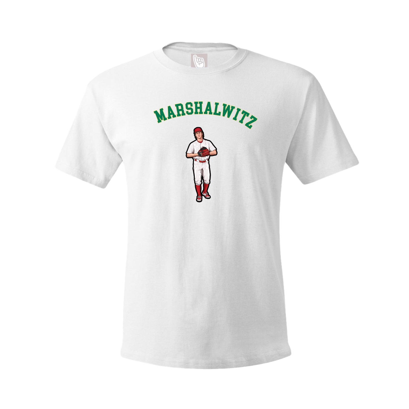 Tee — Shirsey Arch in White