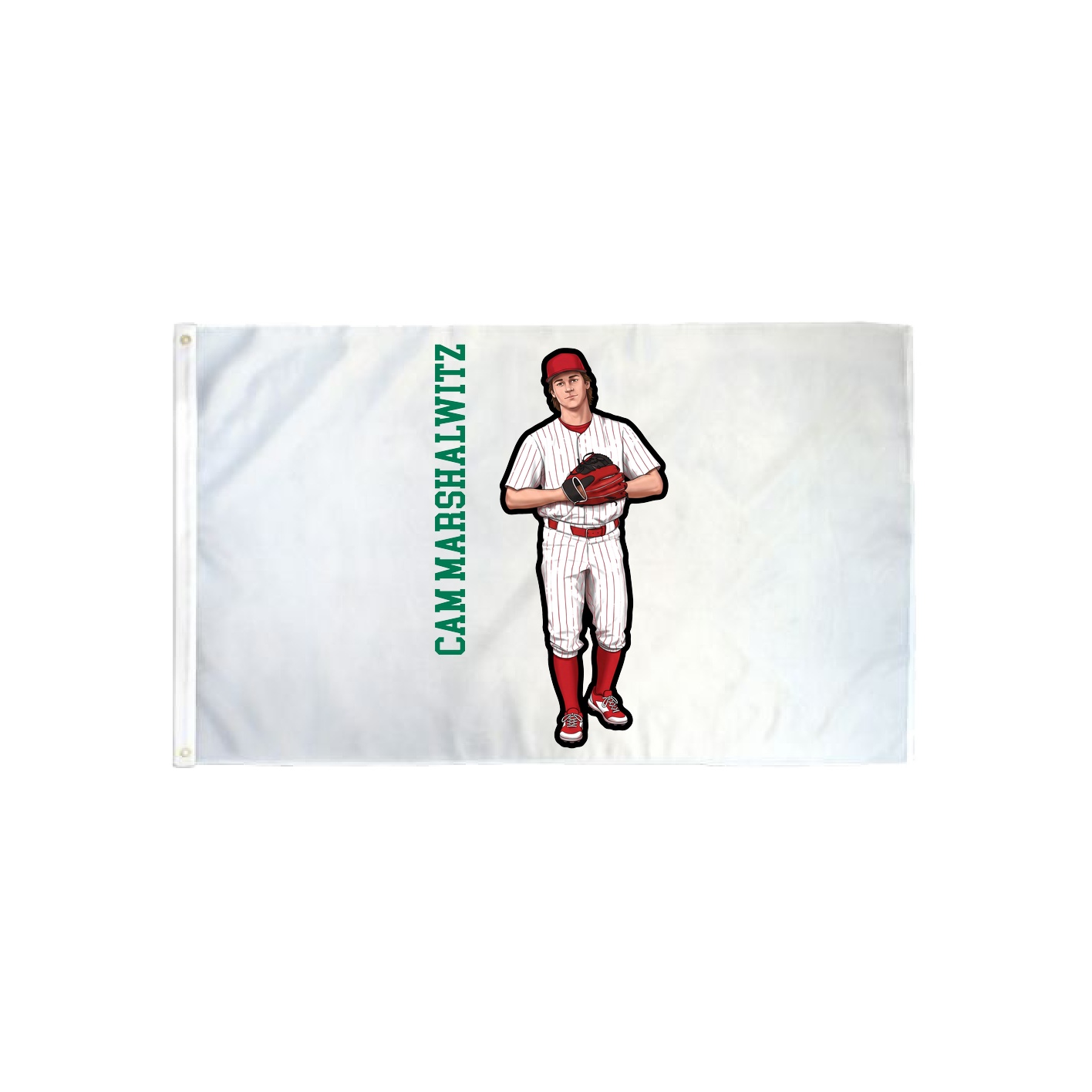 3x5 Flag — Name Vertical in Classic